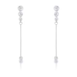 ジュエリーハートアート　ジュエリー通販ショップ　ラインドロップピアス