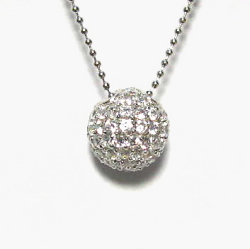 Pave Ball Pendant パヴェボールペンダント